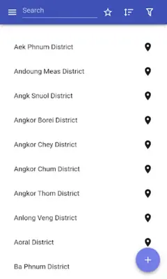 Districts of Cambodia android App screenshot 13